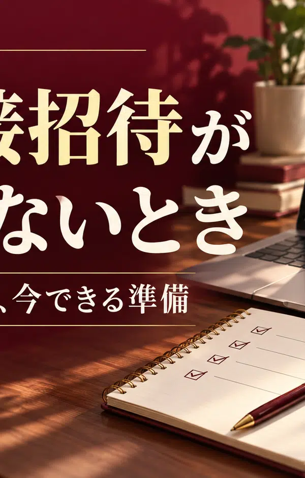 MBAのR1面接招待がまだ来ないとき。通知の読み方と今できる準備を示す、2026–27年出願向けサムネイル。